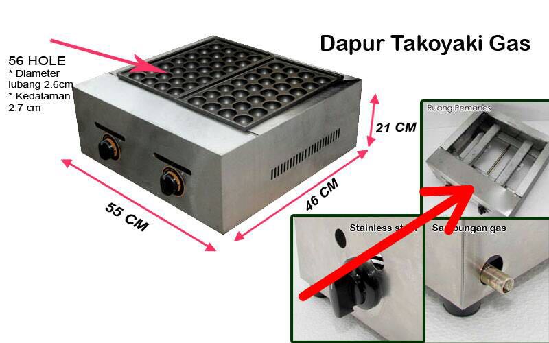 Dapur Takoyaki Gas Kitchen Liances On Carou