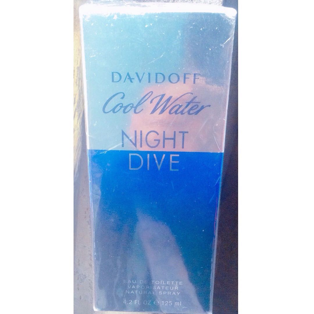 Davidoff Cool Water Night Dive 4 2 Fl Oz Rush Men S Fashion Accessories On Carousell
