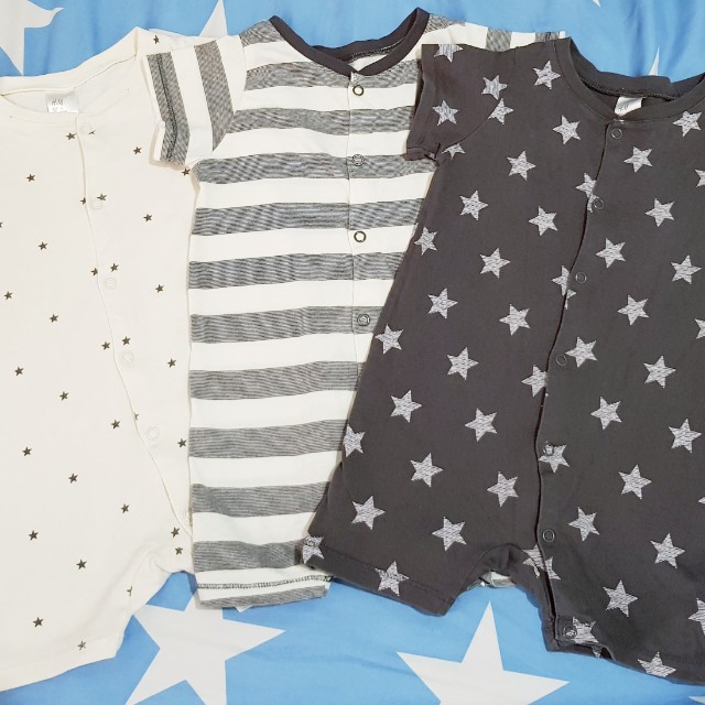 H&M Onesies, Babies & Kids, Babies & Kids Fashion on Carousell