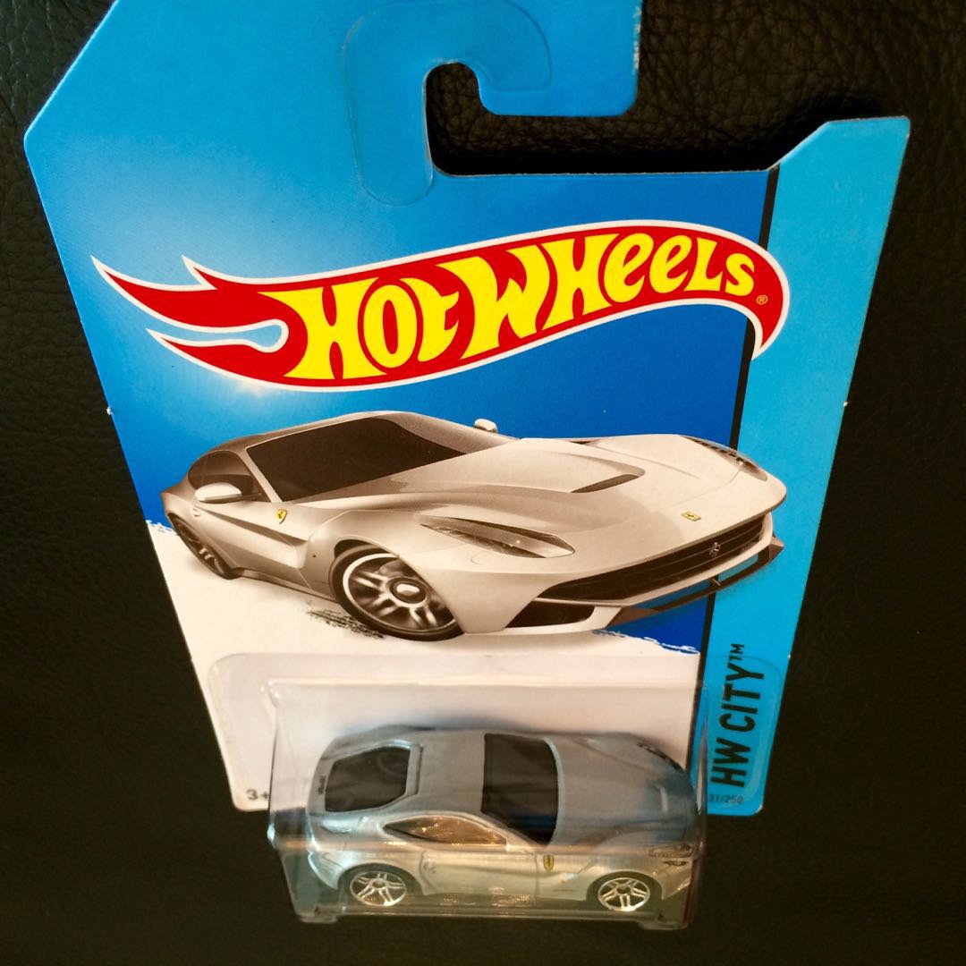 Hot Wheels Ferrari F12 Berlinetta Toys Games Bricks Figurines