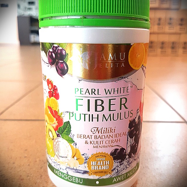 Jamu jelita pearl white fiber, Health & Nutrition, Health Supplements