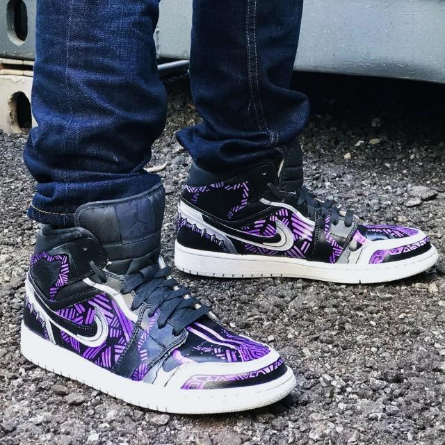 nike air force 1 black panther