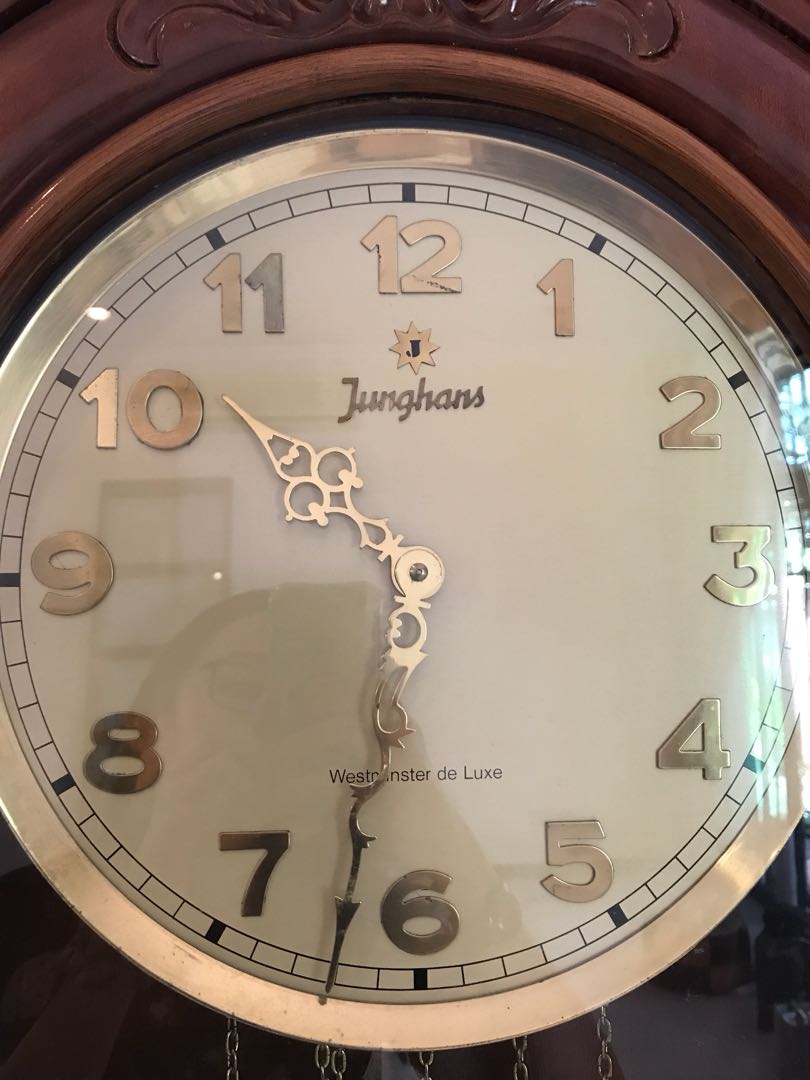 Junghans Grandfather’s Clock, Furniture & Home Living, Home Decor