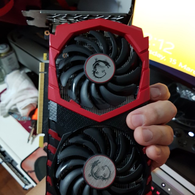 Msi Gtx 1050 Ti Gaming X 4gb Electronics Computer Parts Accessories On Carousell