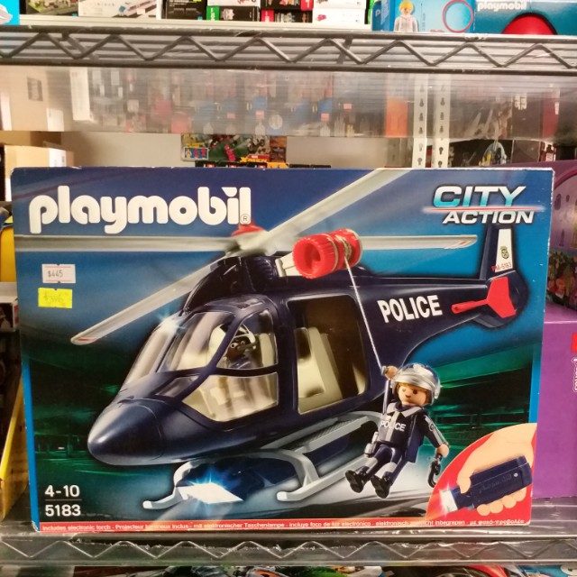 playmobil police helicopter 5183