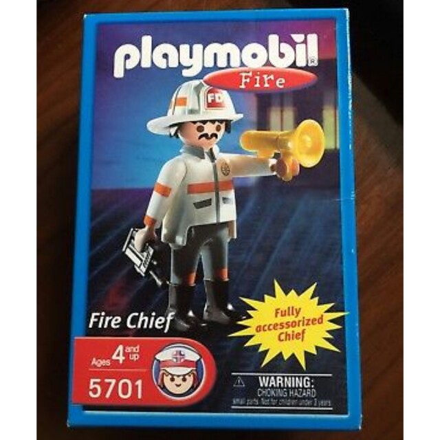 playmobil fire chief