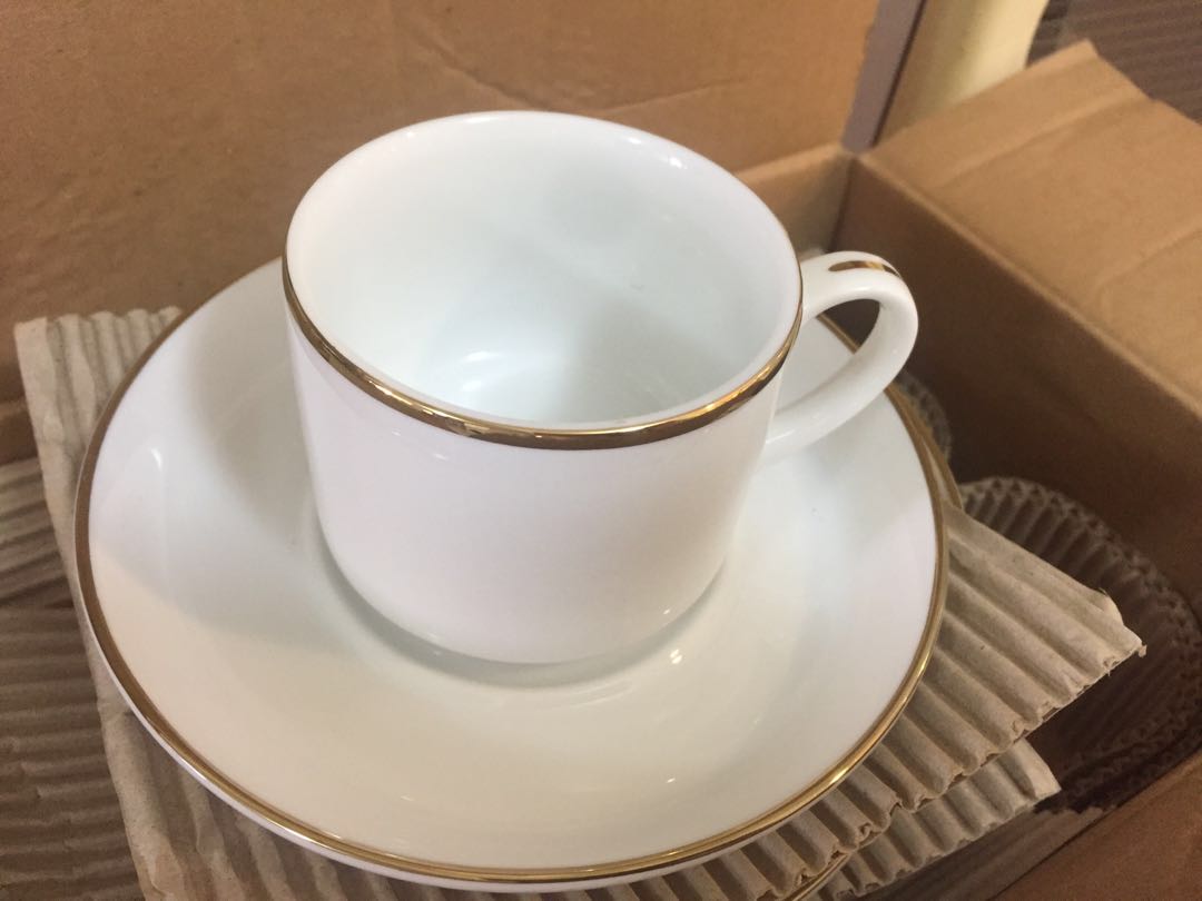 Sri Lanka tea/coffee cups with plates, TV & Home Appliances, Kitchen