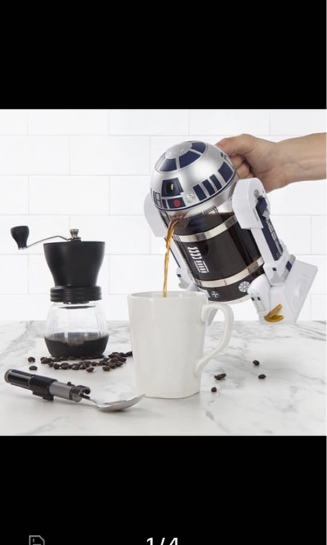 Star wars R2D2 Coffee Press starwars droid coffee maker r2d2 Hobbies Toys Toys Games on Carousell