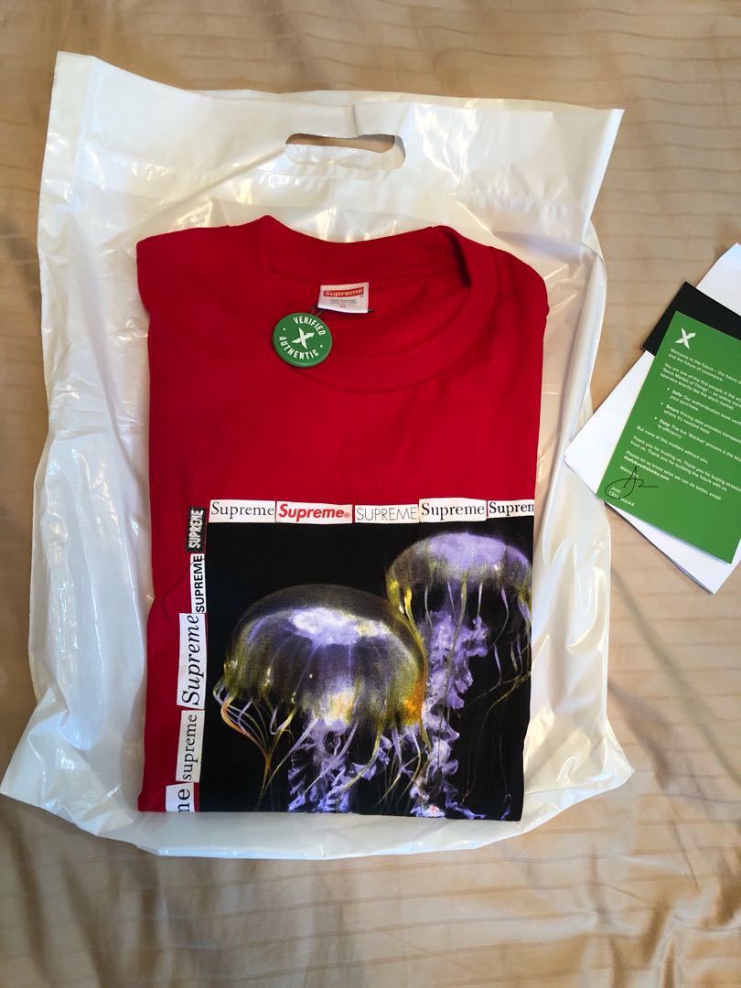 Supreme jellyfish tee red outlet