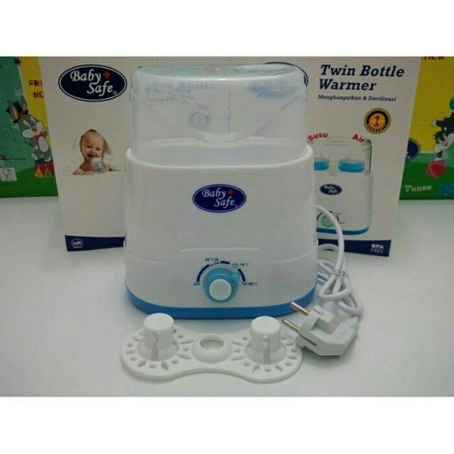 twin bottle warmer baby safe