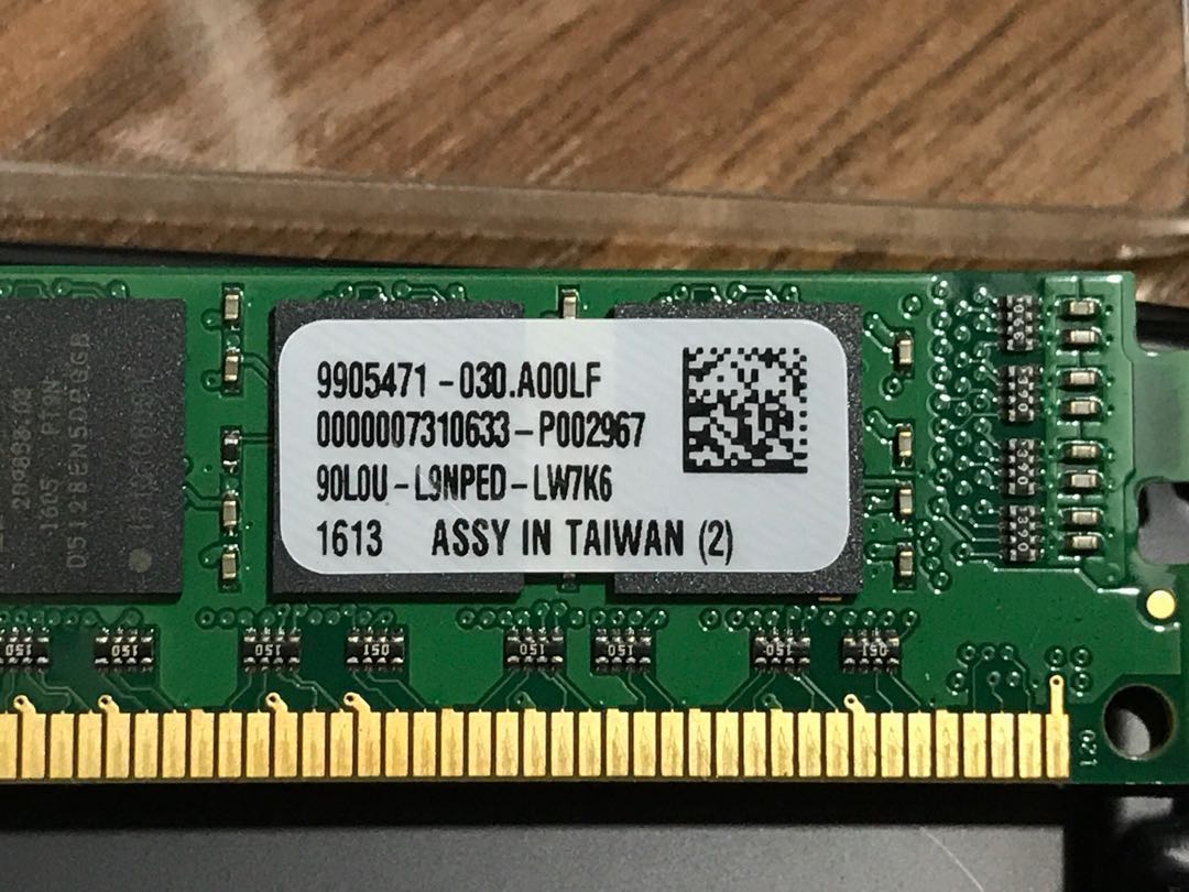 Refurbished Kingston KCP316ND8/8 8GB DDR3 1600MHz DESKTOP RAM