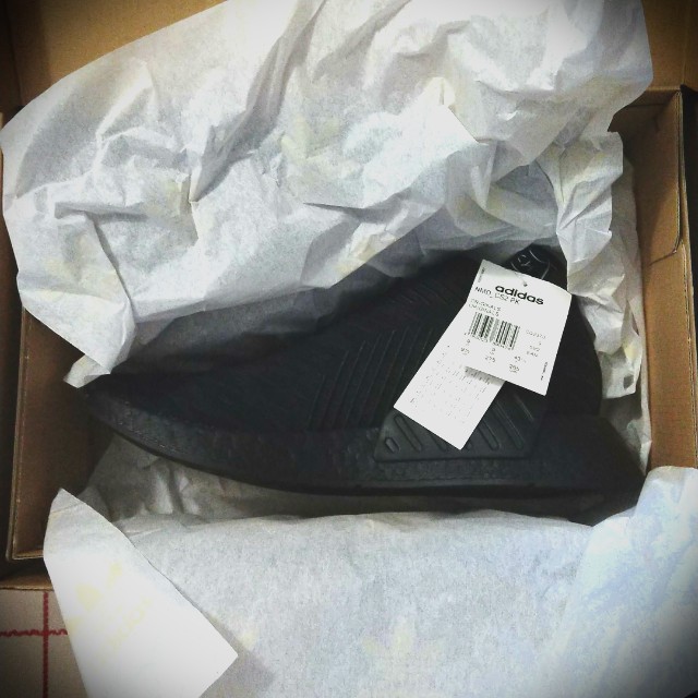 ADIDAS NMDs CS2 PK Triple Black Carbon. Pink
