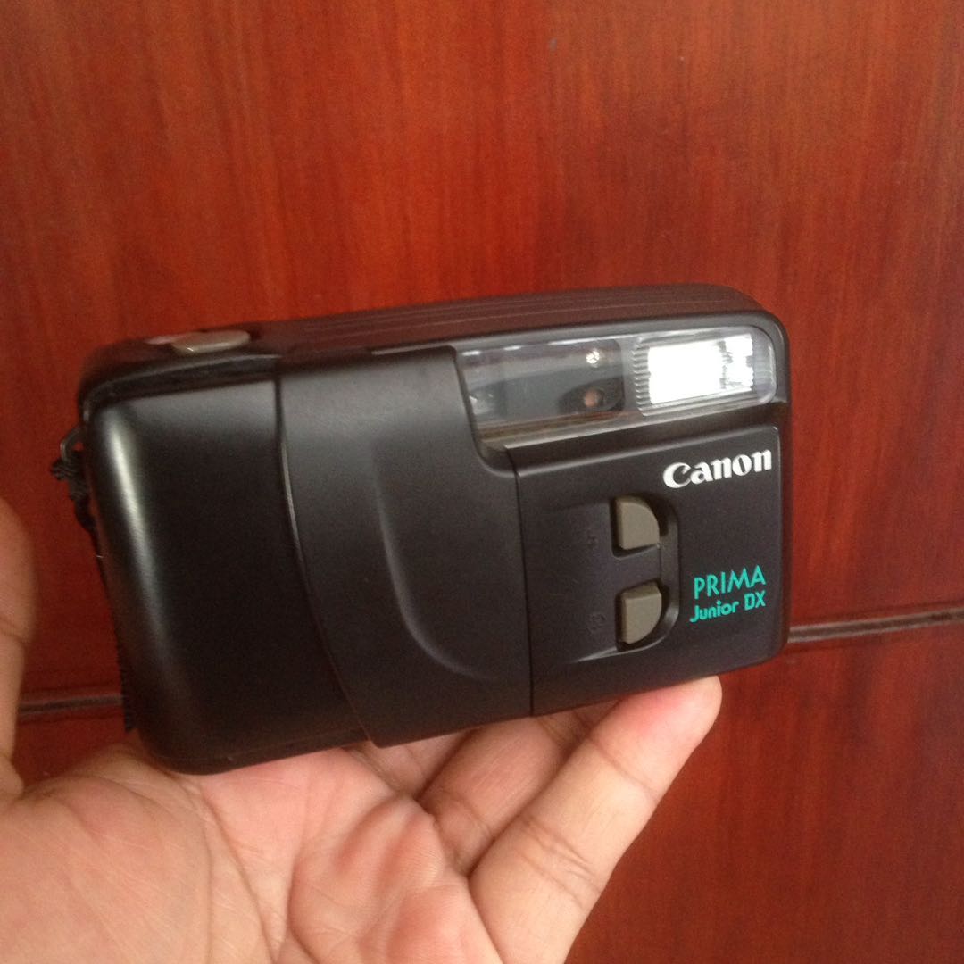 analog camera canon prima junior dx