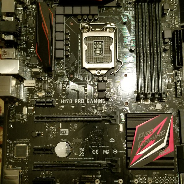 ASUS H170 Pro Gaming + i5 6500 3.2GHZ, Computers & Tech, Parts