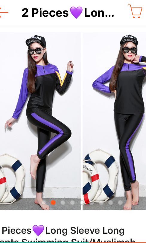 Baju Renang Lengan Panjang Women S Fashion Clothes Others On Carousell
