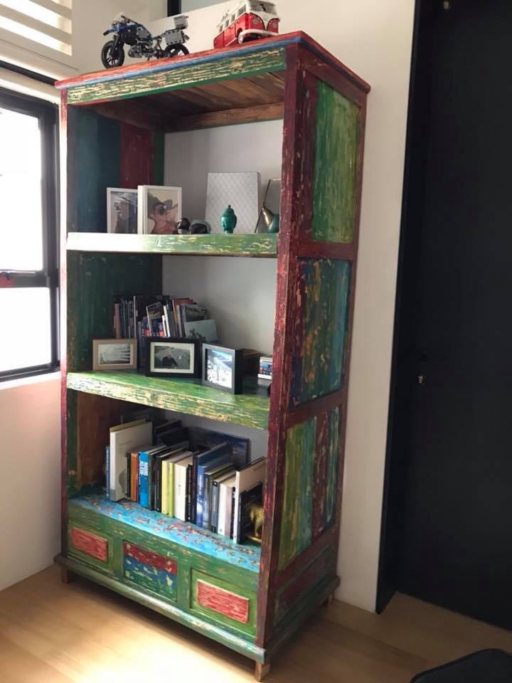 BALINESE BOOK SHELF, Furniture & Home Living, Furniture, Shelves