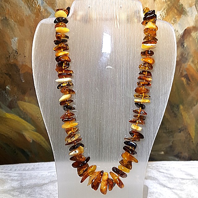 Baltic Amber Butter Amber necklace Natural Crystal Women s