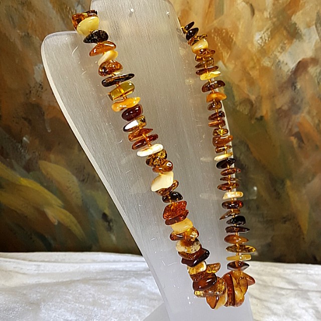 Baltic Amber Butter Amber necklace Natural Crystal Women s Fashion Jewelry Organisers Precious Stones on Carousell