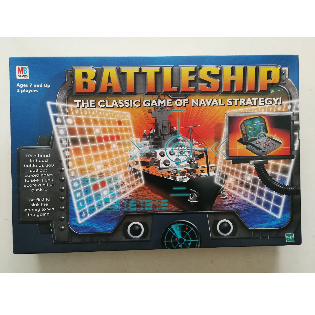 Battleship Game, Hobbies & Toys, Toys & Games on Carousell