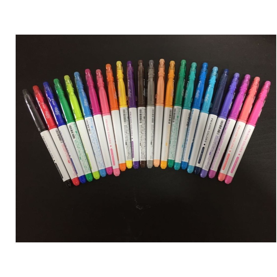 Pilot FriXion Colors Erasable Marker Pen, 24 colors set