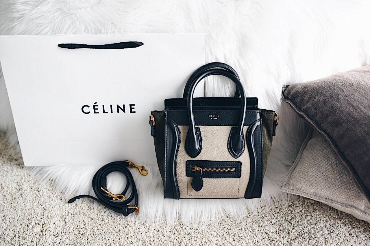 Celine nano multicolor on sale