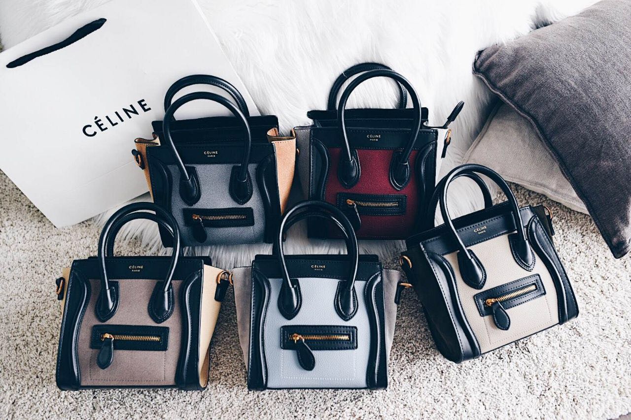 Celine nano clearance multicolor