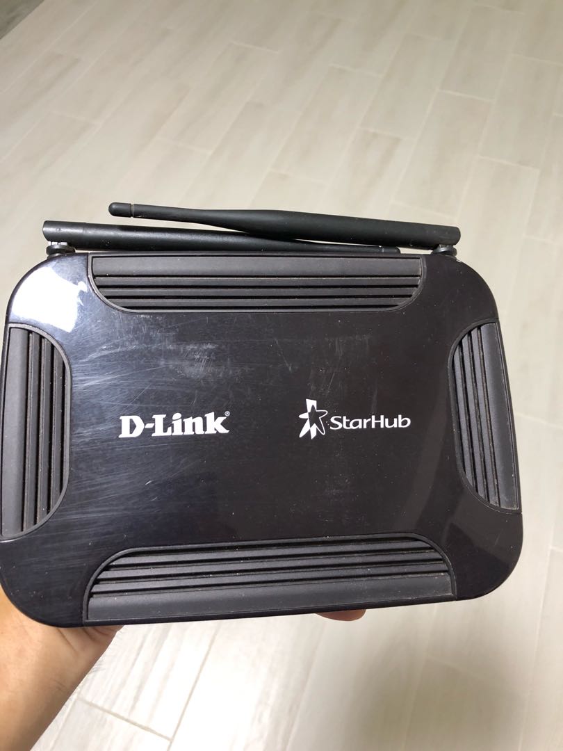 Dlink Router StarHub used, Computers & Tech, Parts & Accessories, Networking on Carousell