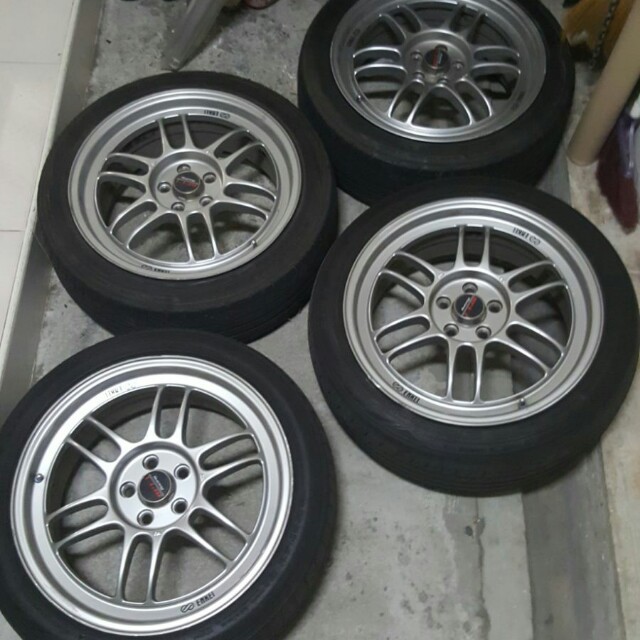 Enkei R01 Enkei RPF01, Car Accessories on Carousell