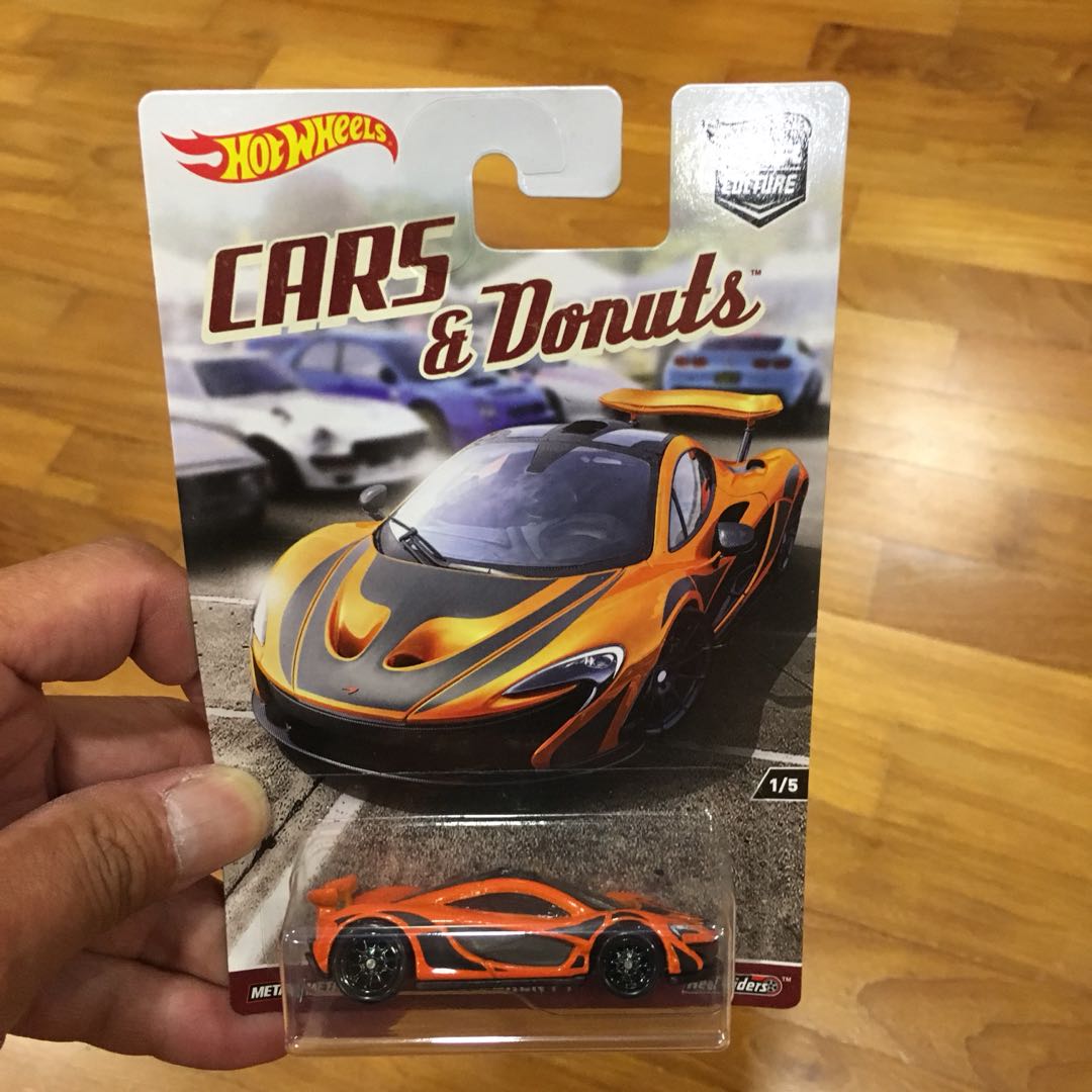 Hot wheels cars hot sale and donuts mclaren p1