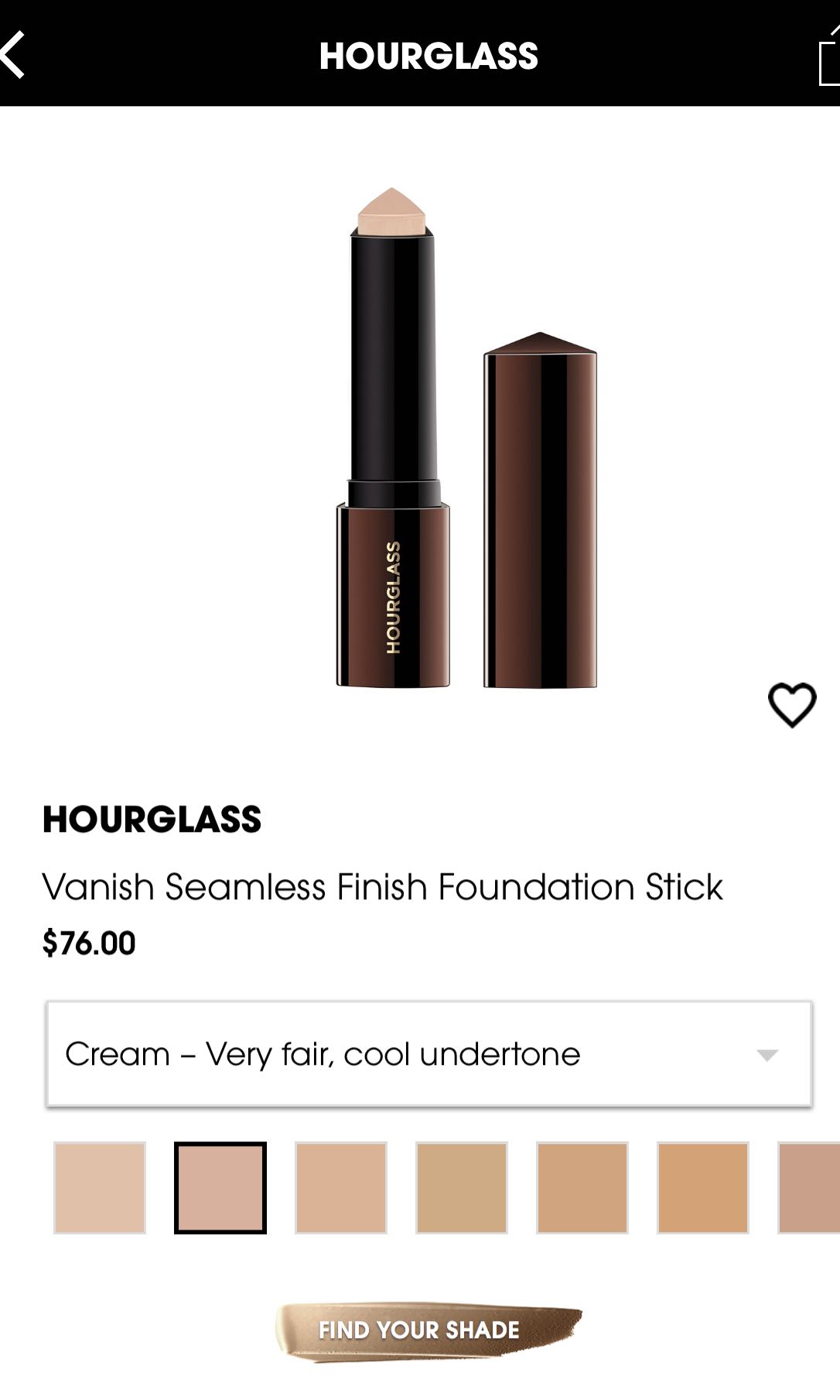 hourglass cream foundation