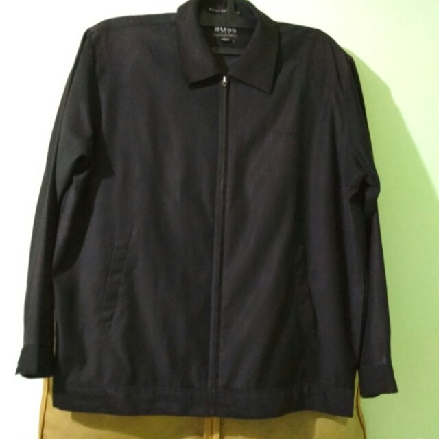 Jaket Formal Pria Boss Classic Hitam Fesyen Pria 