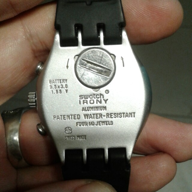 Swatch irony hot sale aluminum patented