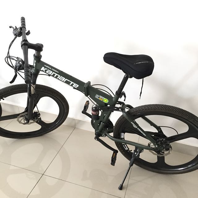 Kamarte discount folding bike