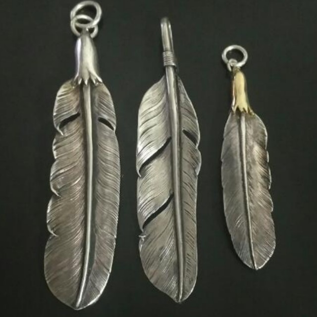 Larry Smith Feathers Pendent