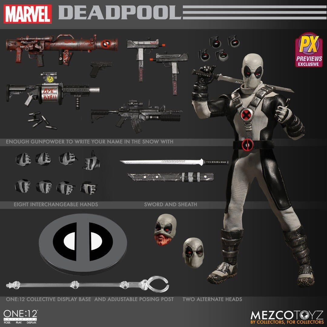 mezco one 12 deadpool