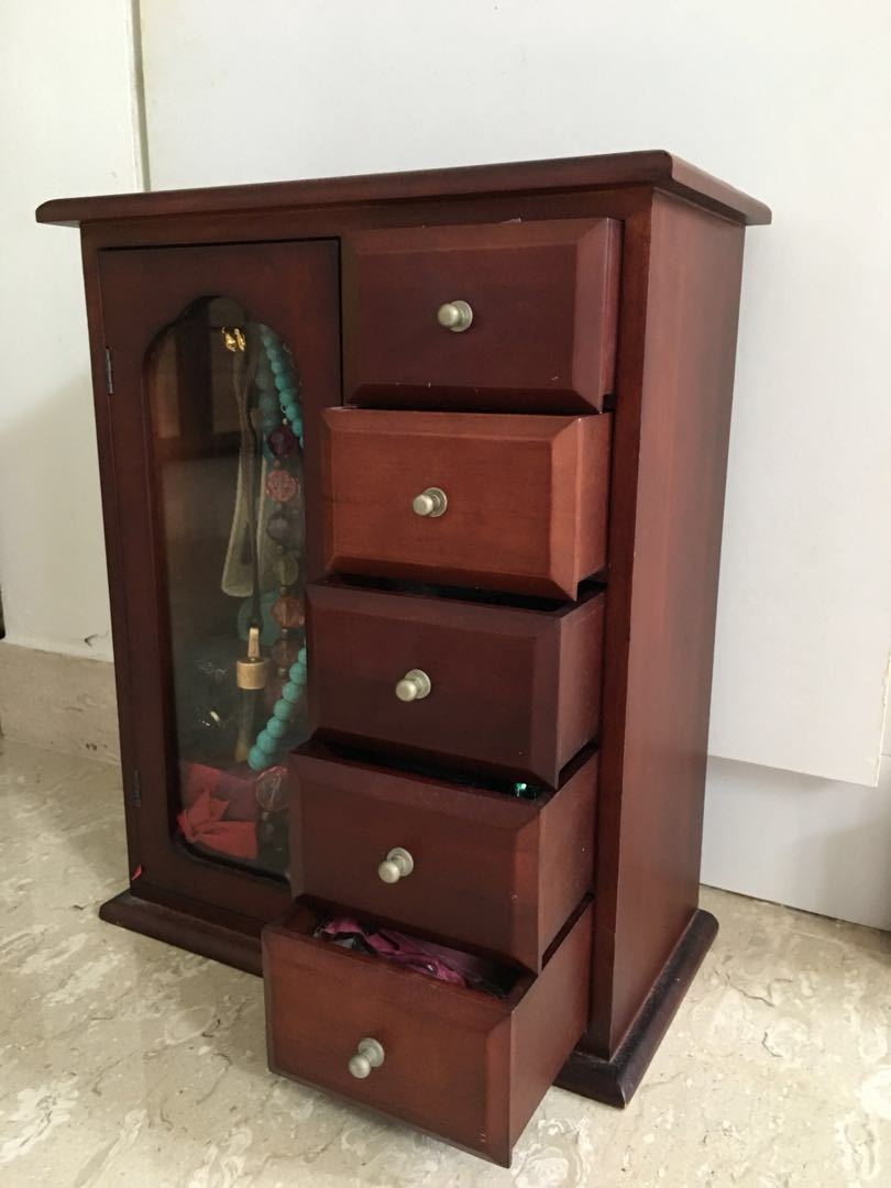 Mini Chest Of Drawers Jewellery Box Furniture Shelves