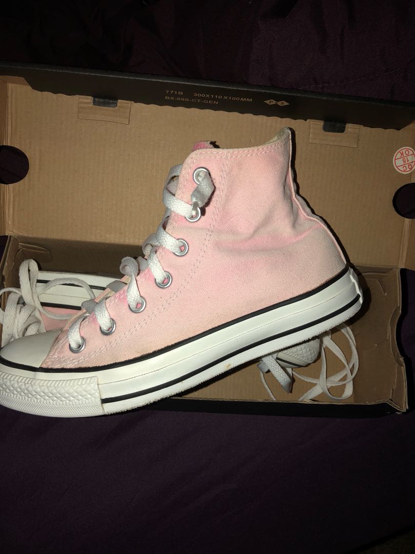 pink converse size 5