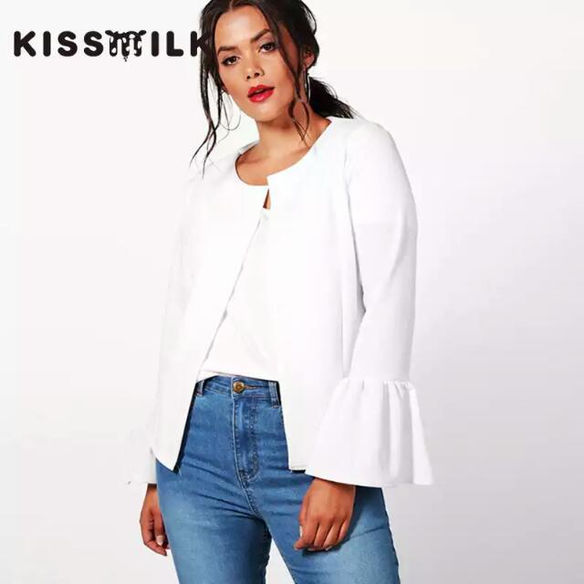 White jacket on sale size 20