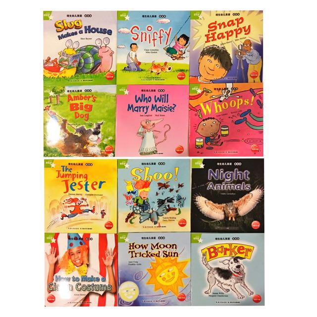 Rigby Star Readers Green And Blue Levels (small Books