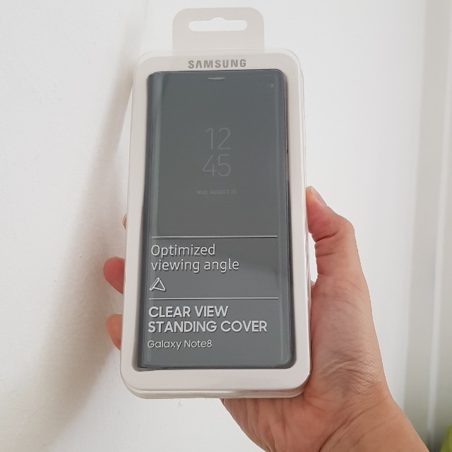 Samsung note 8 clear view cover, Mobile Phones & Gadgets, Mobile