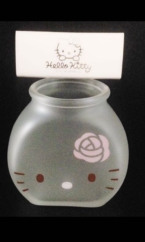 Sanrio Original 2005 06 Japan Hello Kitty Desktop Mini Glass