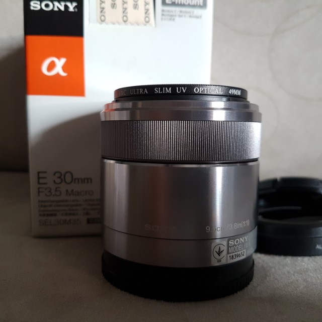 Sel30m35 Sony E 30mm F3 5 Macro Lens Photography On Carousell
