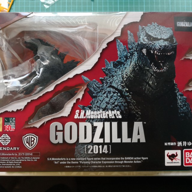 Sh Monsterarts Godzilla 2014 Toys Games Bricks Figurines On Carousell