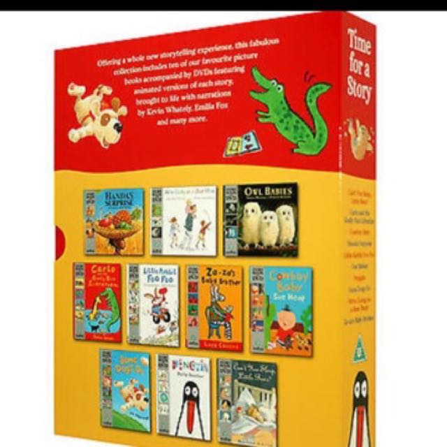 Time For a Story 10 Book and 10 DVD Box Set, Walker Books, Classic