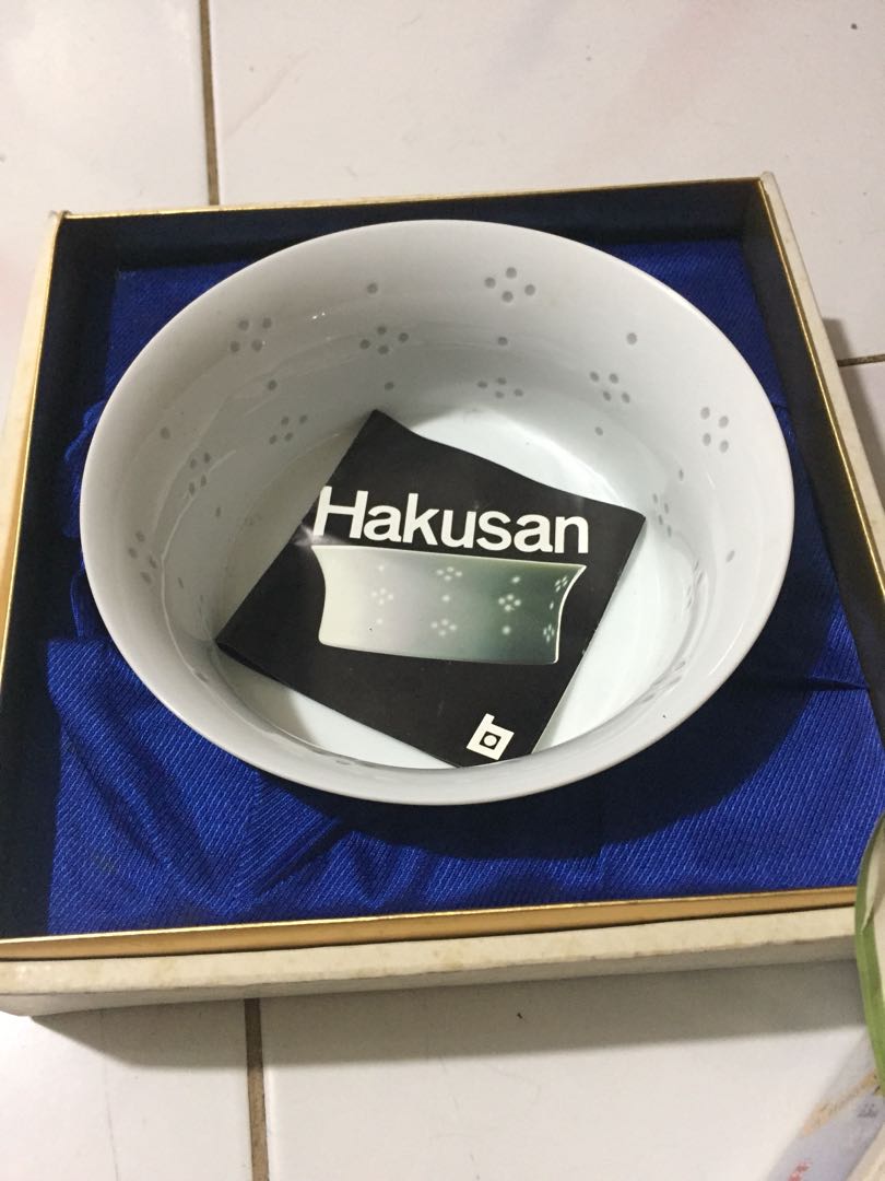 a rare vintage Materia Hakusan Hostess Server Set