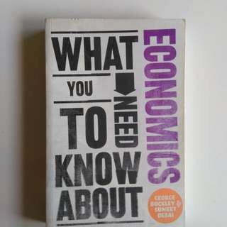 What you need to know about economics