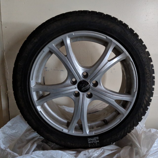 205 50 R17 Gislaved Nordfrost Tires On 17 Ssw Stamford Rims Auto