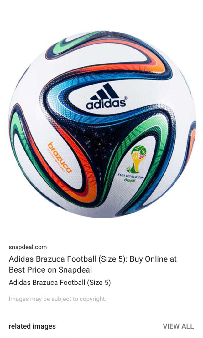 Adidas sales football snapdeal
