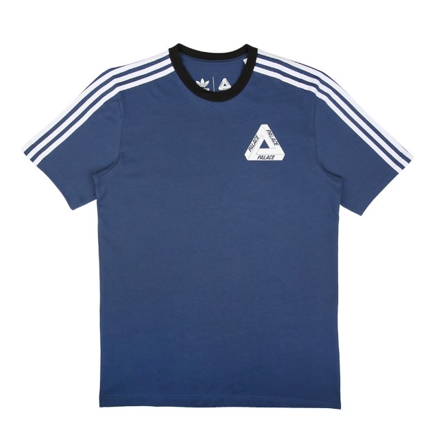 Adidas X Palace T-Shirt Night Marine, Men'S Fashion, Tops & Sets, Tshirts &  Polo Shirts On Carousell