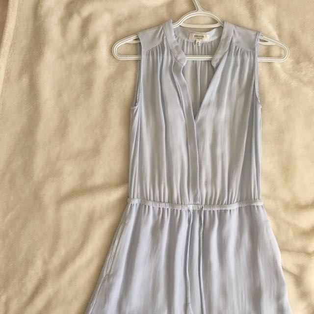 Aritzia babaton Silk Blue Bennett Dress xxs Women s Fashion Clothes on Carousell